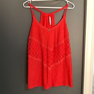 Pink maurices tank top